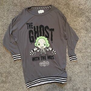 ' Gray 'The Ghost' Graphic Long Sleeve PJs